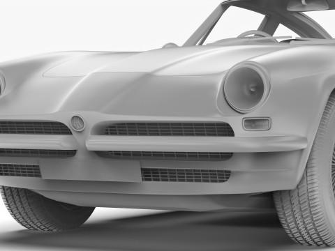 AC 428 Frua 1965 - 1973 рр 3D Модель