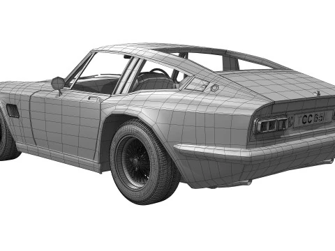 AC 428 Frua 1965 - 1973 Modello 3D
