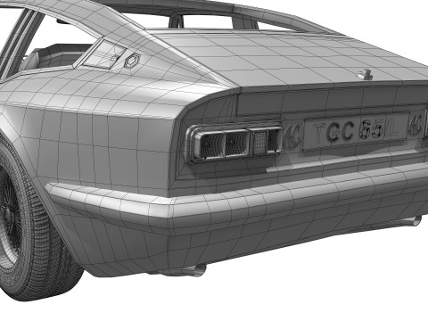 AC 428 Frua 1965 - 1973 рр 3D Модель