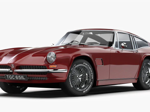 AC 428 Frua 1965 - 1973 Modello 3D