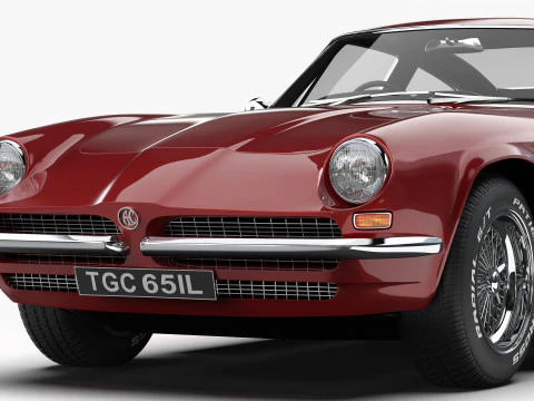 AC 428 Frua 1965 - 1973 Modello 3D