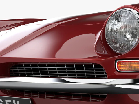 AC 428 Frua 1965 - 1973 Modello 3D