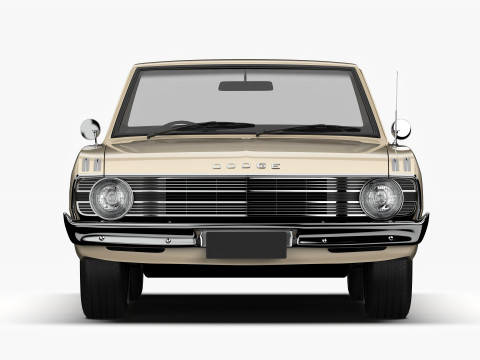 道奇 Valiant Ute VF 1967 - 1969 3D 模型