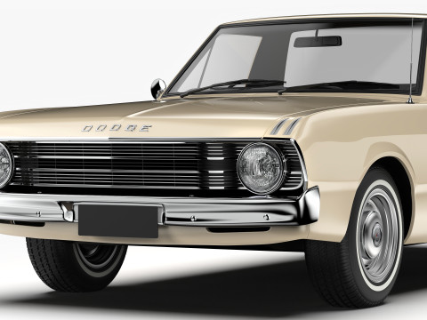 道奇 Valiant Ute VF 1967 - 1969 3D 模型