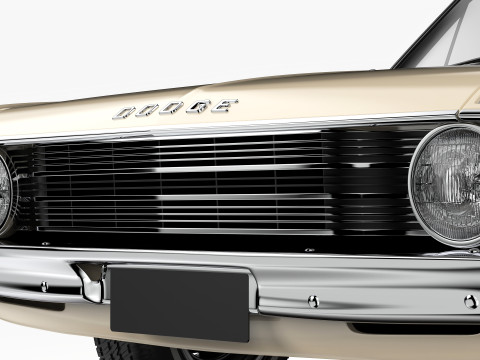 道奇 Valiant Ute VF 1967 - 1969 3D 模型