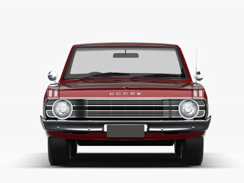 Dodge Valiant Ute VF 1967 - 1969 3D Model