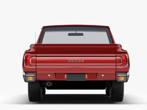 Dodge Valiant Ute VF 1967 - 1969 3D Model