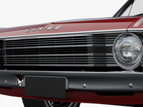 Dodge Valiant Ute VF 1967 - 1969 3D Model