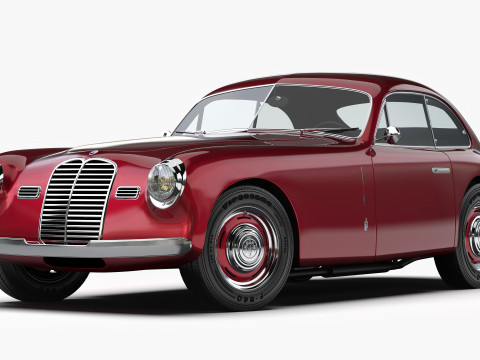 마세라티 A6 1500 Gt 1947 - 1950 3D 모델