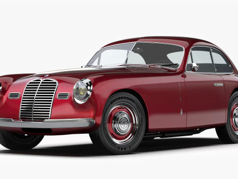 Maserati A6 1500 Gt 1947 - 1950 3D Model