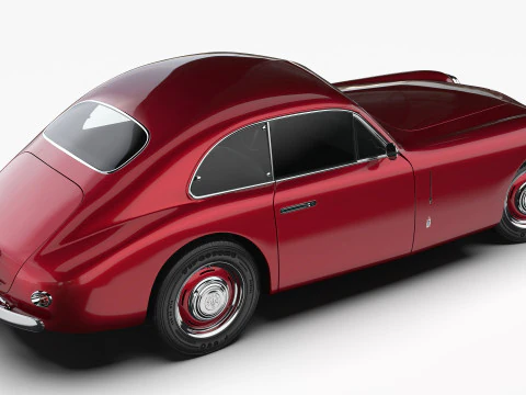 Maserati A6 1500 Gt 1947 - 1950 3D Model