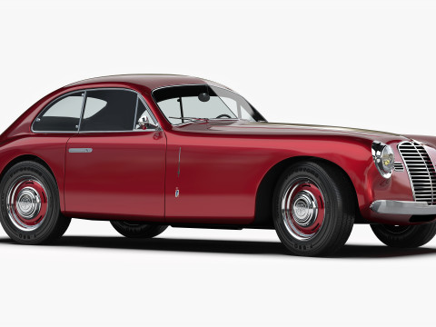 마세라티 A6 1500 Gt 1947 - 1950 3D 모델