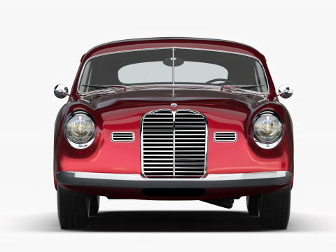 마세라티 A6 1500 Gt 1947 - 1950 3D 모델