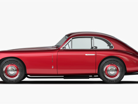 마세라티 A6 1500 Gt 1947 - 1950 3D 모델