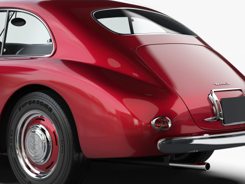 마세라티 A6 1500 Gt 1947 - 1950 3D 모델