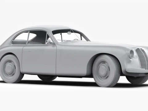 Maserati A6 1500 Gt 1947 - 1950 3D Model