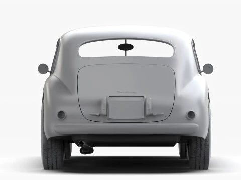 Maserati A6 1500 Gt 1947 - 1950 3D Model