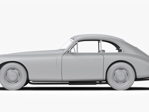 마세라티 A6 1500 Gt 1947 - 1950 3D 모델