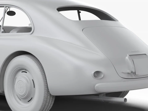 Maserati A6 1500 Gt 1947 - 1950 3D Model