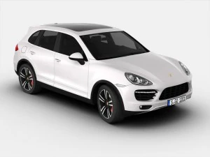 porsche cayenne turbo s 2013 3D Model