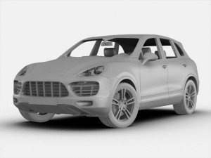 porsche cayenne turbo s 2013 3D Model