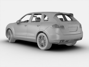 porsche cayenne turbo s 2013 3D Model