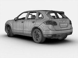 porsche cayenne turbo s 2013 3D Model