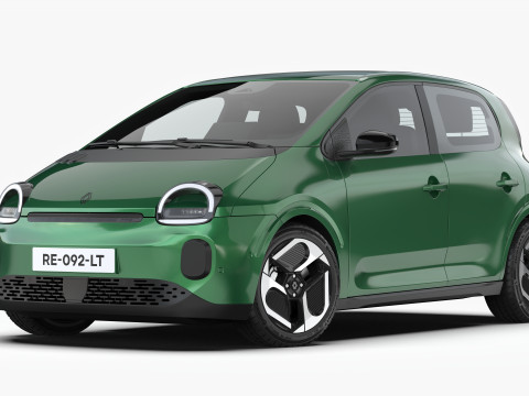 ルノー トゥインゴ E-テック エレクトリック 2027 3Dモデル