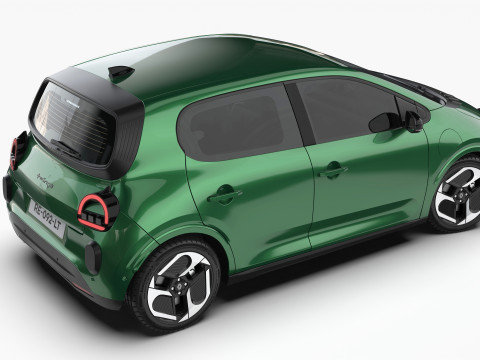 ルノー トゥインゴ E-テック エレクトリック 2027 3Dモデル