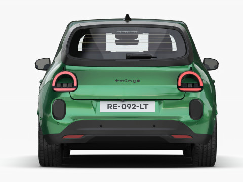 ルノー トゥインゴ E-テック エレクトリック 2027 3Dモデル