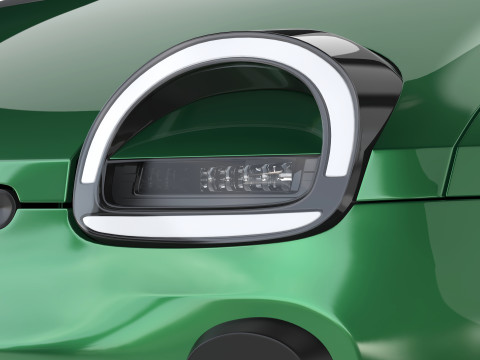 ルノー トゥインゴ E-テック エレクトリック 2027 3Dモデル