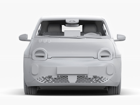 ルノー トゥインゴ E-テック エレクトリック 2027 3Dモデル