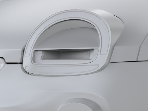 ルノー トゥインゴ E-テック エレクトリック 2027 3Dモデル