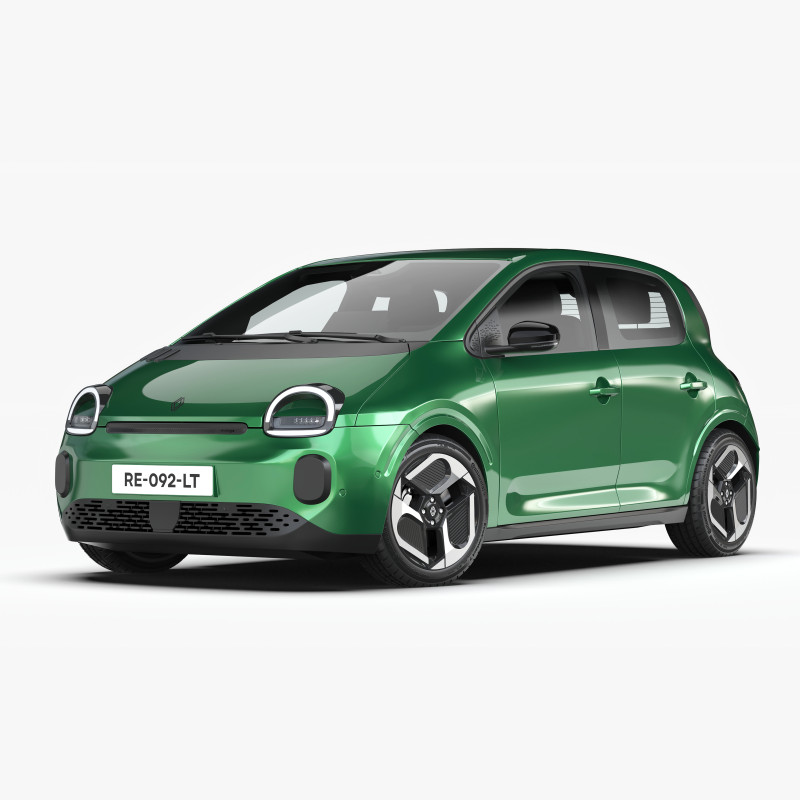 Renault Twingo E-Tech Elettrica 2027 Modello 3D .c4d .max .obj .3ds .fbx .stl .blend