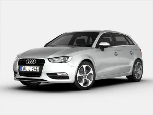 audi a3 sportback 2013r Model 3D