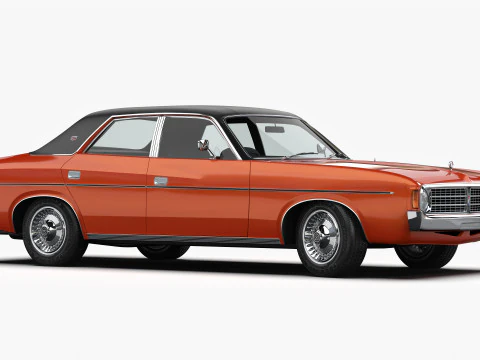 Chrysler VJ Valiant Regal Sedan 1973 - 1975 3D Model