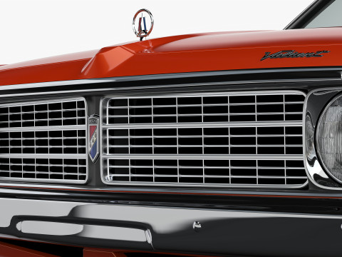 क्रिसलर वीजे वैलेंट रीगल सेडान 1973 - 1975 3D मॉडल