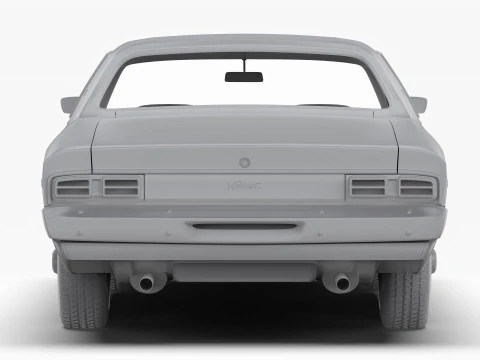 Chrysler VJ Valiant Regal Sedan 1973 - 1975 3D Model