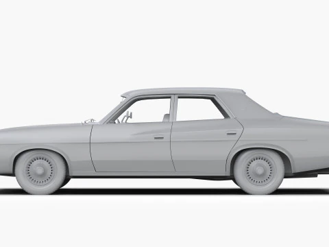 Chrysler VJ Valiant Regal Sedan 1973 - 1975 3D Model