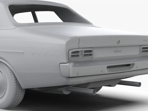 Chrysler VJ Valiant Regal Sedan 1973 - 1975 3D Model