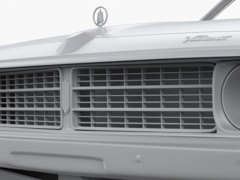 Chrysler VJ Valiant Regal Sedan 1973 - 1975 3D Model