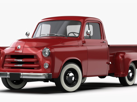 Dodge C-3 1955 Modello 3D