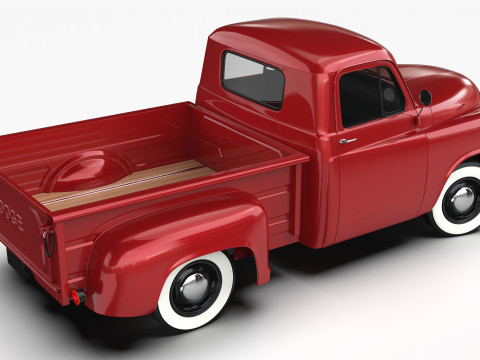 Dodge C-3 1955 Modello 3D