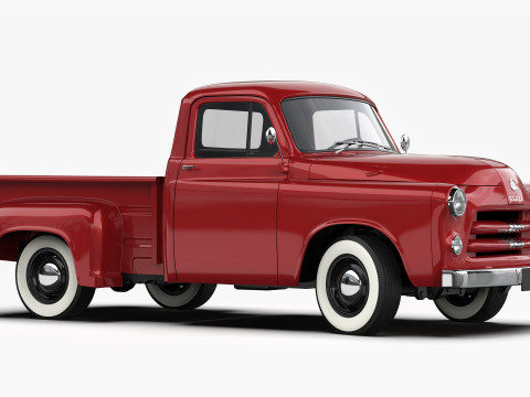 Dodge C-3 1955 Modello 3D