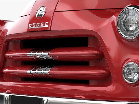 Dodge C-3 1955 Modello 3D