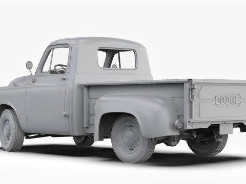 Dodge C-3 1955 Modello 3D