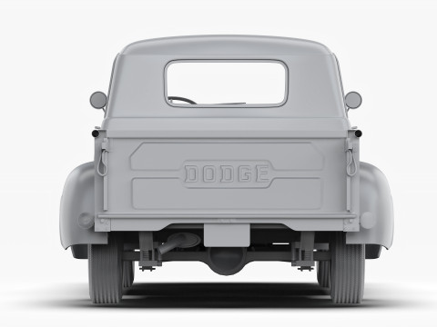 Dodge C-3 1955 Modello 3D