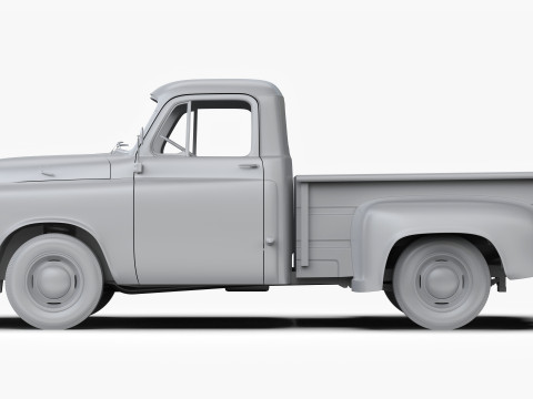 Dodge C-3 1955 Modello 3D