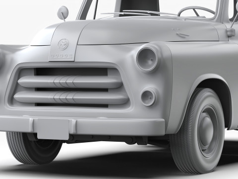 Dodge C-3 1955 Modello 3D