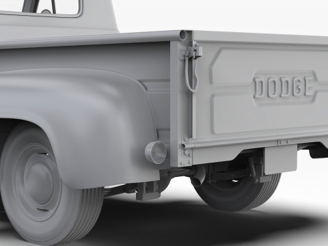 Dodge C-3 1955 Modello 3D